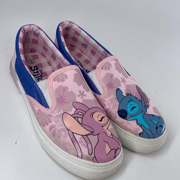 Disney Lilo & Stitch Slip On Stitch and Angel Shoes 6 - Picture 5 of 9